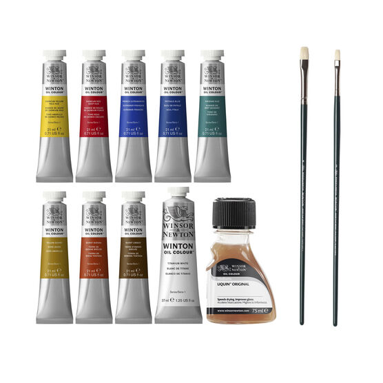 Wassily Kandinsky oil colour set items